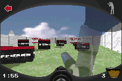 Greg Hastings Tournament Paintball Maxed screenshot 3 for GameBoy Advance